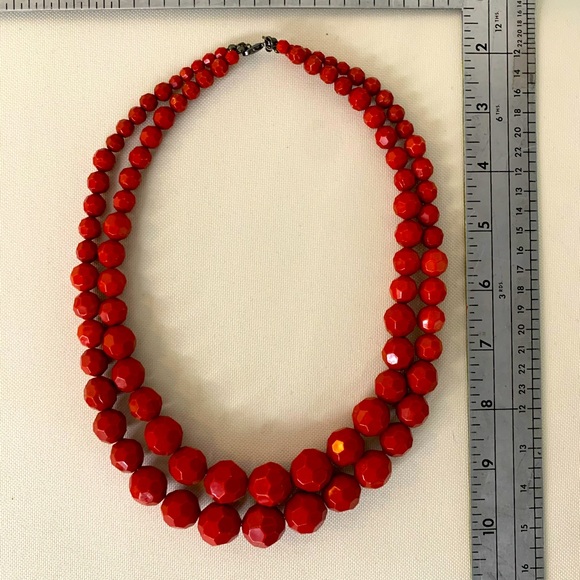 Beaded necklace with two strands - Picture 1 of 6